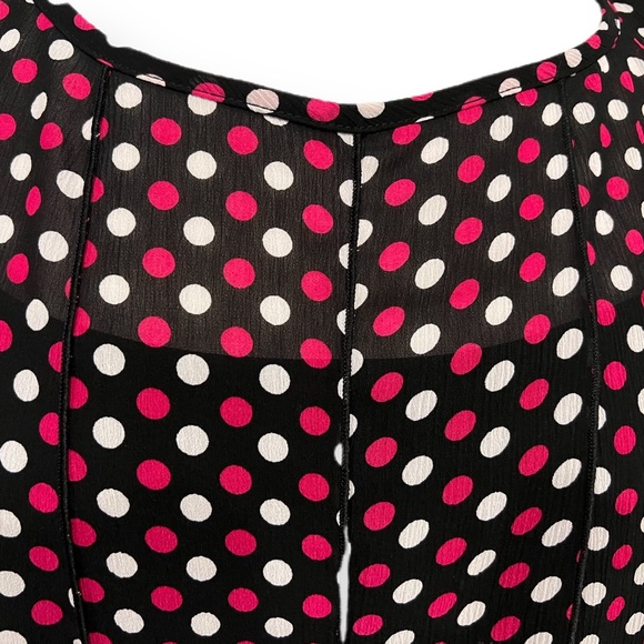 Sandra Darren - Polka Dot Dress - size 16W - Picture 5 of 6